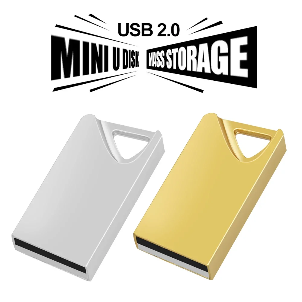 Super Mini USB Flash Drive Pen Drive impermeabile 64GB 32GB 16GB 8GB 4GB Thumbdrive Pendrive USB 2.0 Memory Stick 64GB pen drive