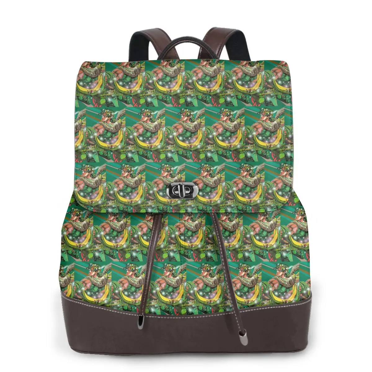 Jojo Bizarre Adventure Joseph Joestar Bookbag School Student Bags Hiking Travel Daypack for Women Fashion Derma Backpack