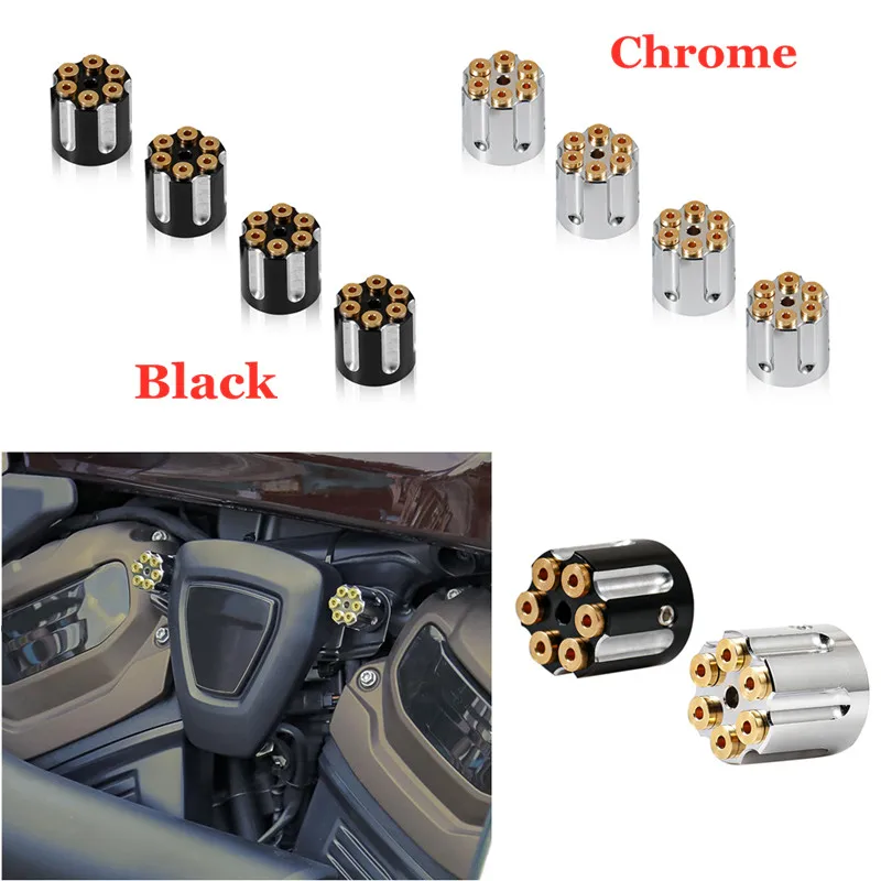 

Motorcycle Accessories Spark Plug Cover Head Bolt Topper Engine Cover Caps For Harley Sportster S 1250 RH1250S 2021 2022