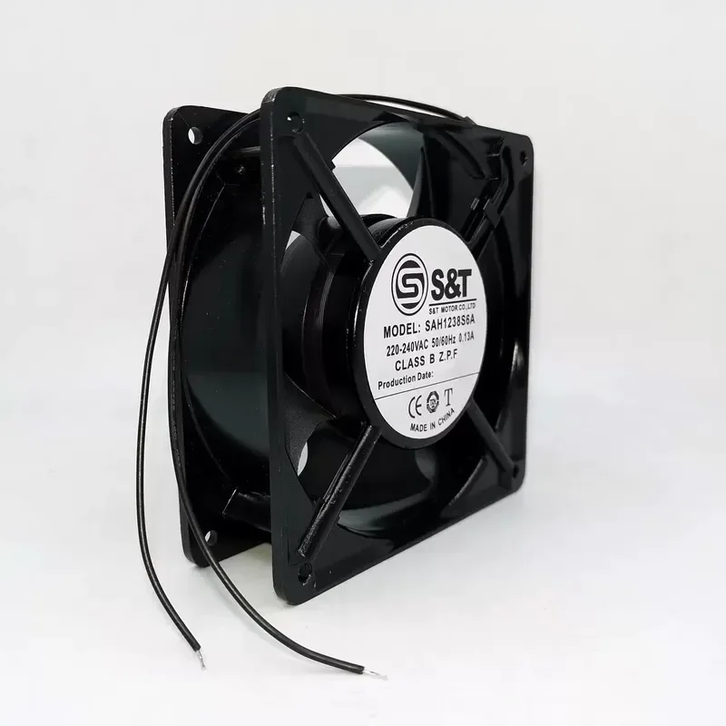 New Cooling Fan for S T SAH1238S6A 220-240V High Performance Replacement Part for Industrial Equipment Quiet Operation