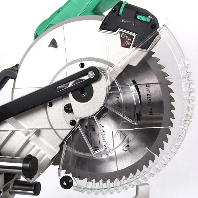 Dual Sliding Compound Mitre Saw Machine 305mm Miter Saw 220V Slide Bar Woodworking Angle Oblique Cutting Machine