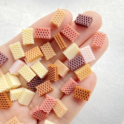 50pcs Resin Mixed Circle Grid Chocolate Chip Cookies Nail Art Flatback Scrapbook DIY Wedding Applique Jewelry Accessories Crafts