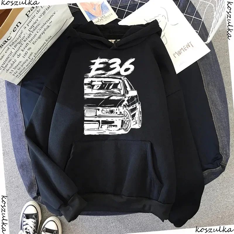 

Men Initial D JDM Hoodie Vintage E36 FD Drift Japanese Cars Printed Sweatshirt Harajuku Tracksuit Loose Streetwear Pullover Top