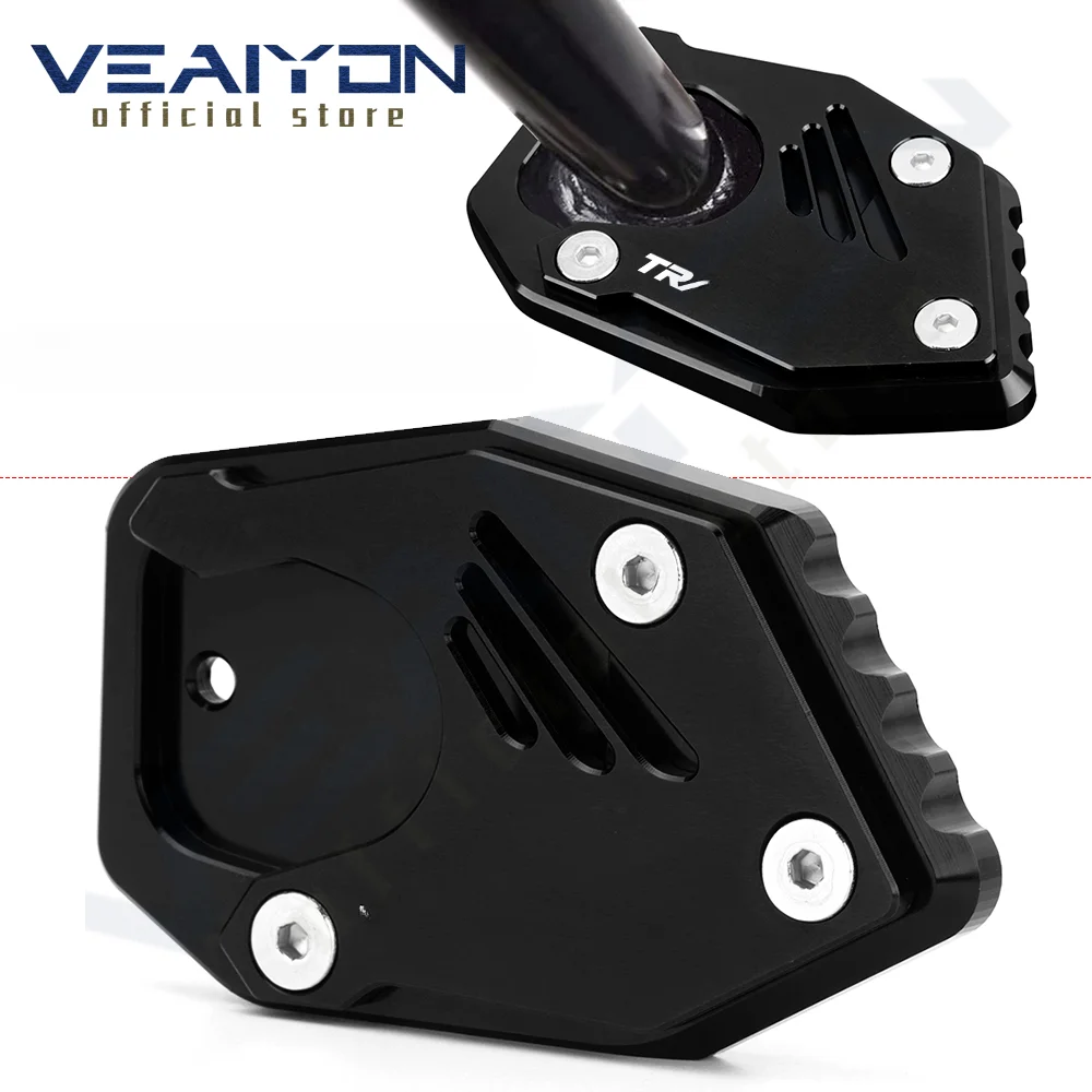 

For Honda XLV 600 650 700 TRANSALP XL600V XL650V XL700V CNC Side Stand Foot Kickstand Enlarge Extension Support Plate Pad