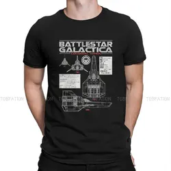 The Expanse BATTLESTAR GALACTICA COLONIAL VIPER Tshirt Vintage Gothic Men's Tees Tops Loose Cotton Crewneck T Shirt