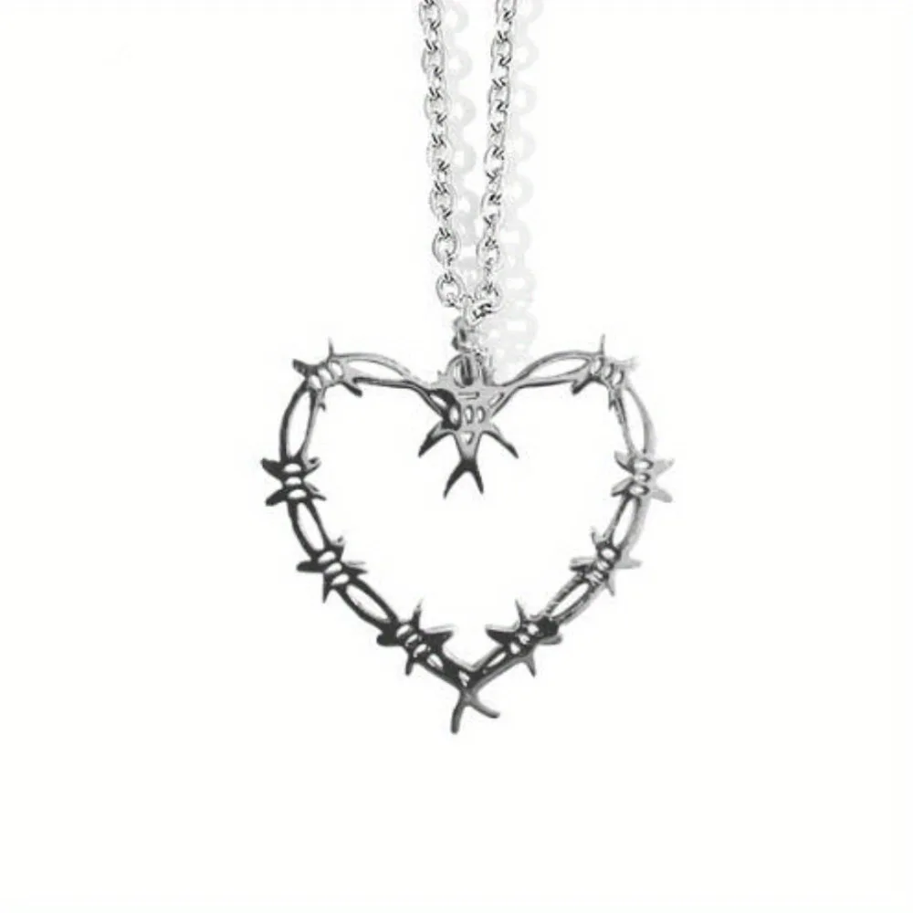 Simple, Handsome, Fashionable and Trendy Gothic Creative Love Thorn Necklace