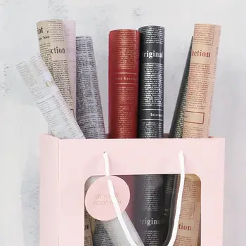 20張復古英式報紙薄款禮物包裝紙 - 花束包裝紙、手工藝品及藝術品包裝襯紙 8 最佳銷售 禮品包裝紙 - №6