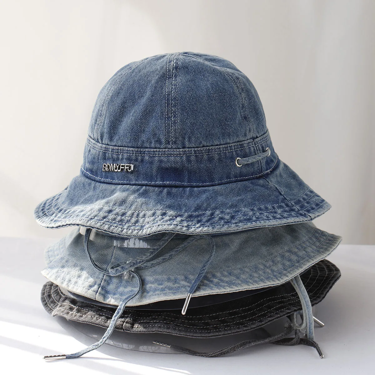 

Панама 2024, джинсовые панамы, потертая дышащая солнцезащитная рыбацкая шляпа для женщин и мужчин, летние спортивные походные кепки Боб