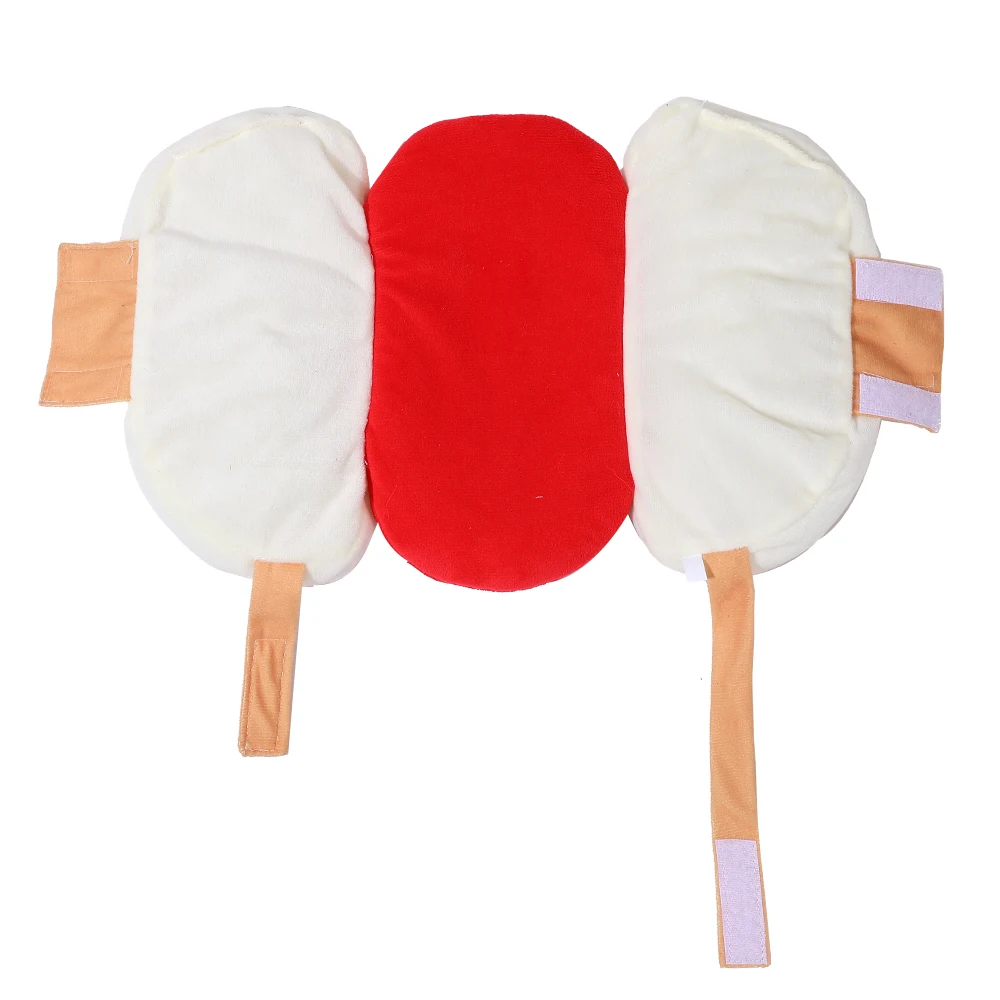 Niedliches Haustier-Hunde-Cosplay-Kostüm, Halloween, lustige Hot-Dog-Form, verstellbare Welpenkleidung für kleine, mittelgroße Hunde, Katzen, Chihuahua, Bulldogge – Detail 4