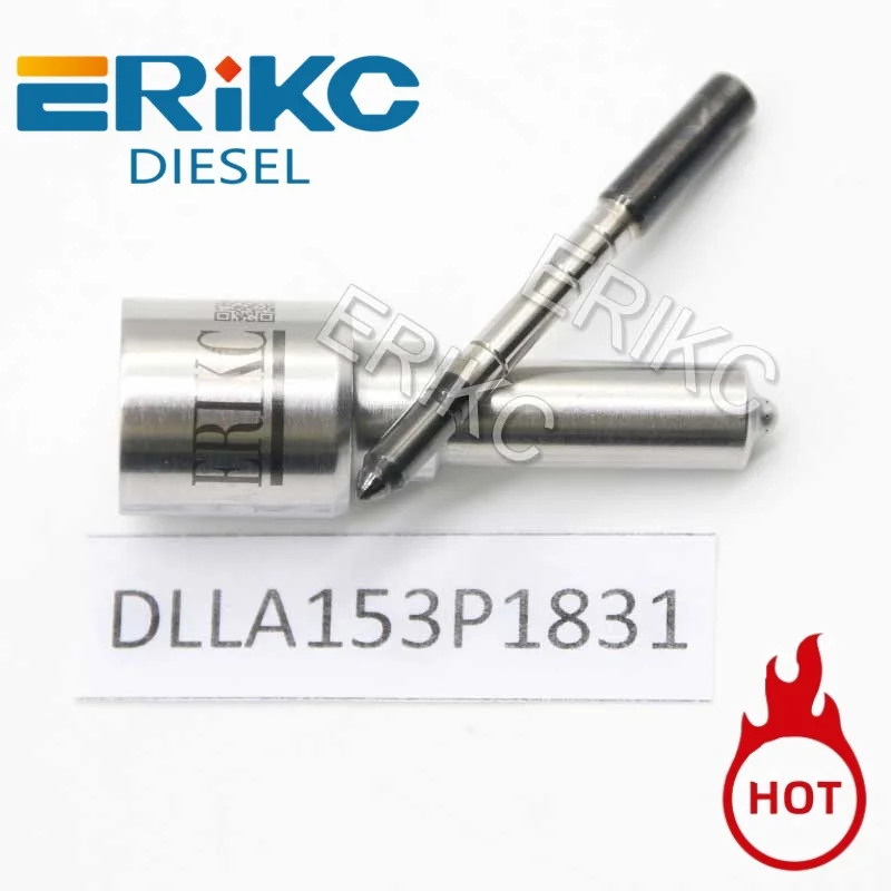 DLLA153P1831 Diesel Fuel Nozzle DLLA 153 P 1831 Common Rail Nozzle 0433172119 for MAN TGA Injector 0445120186 07W130205A