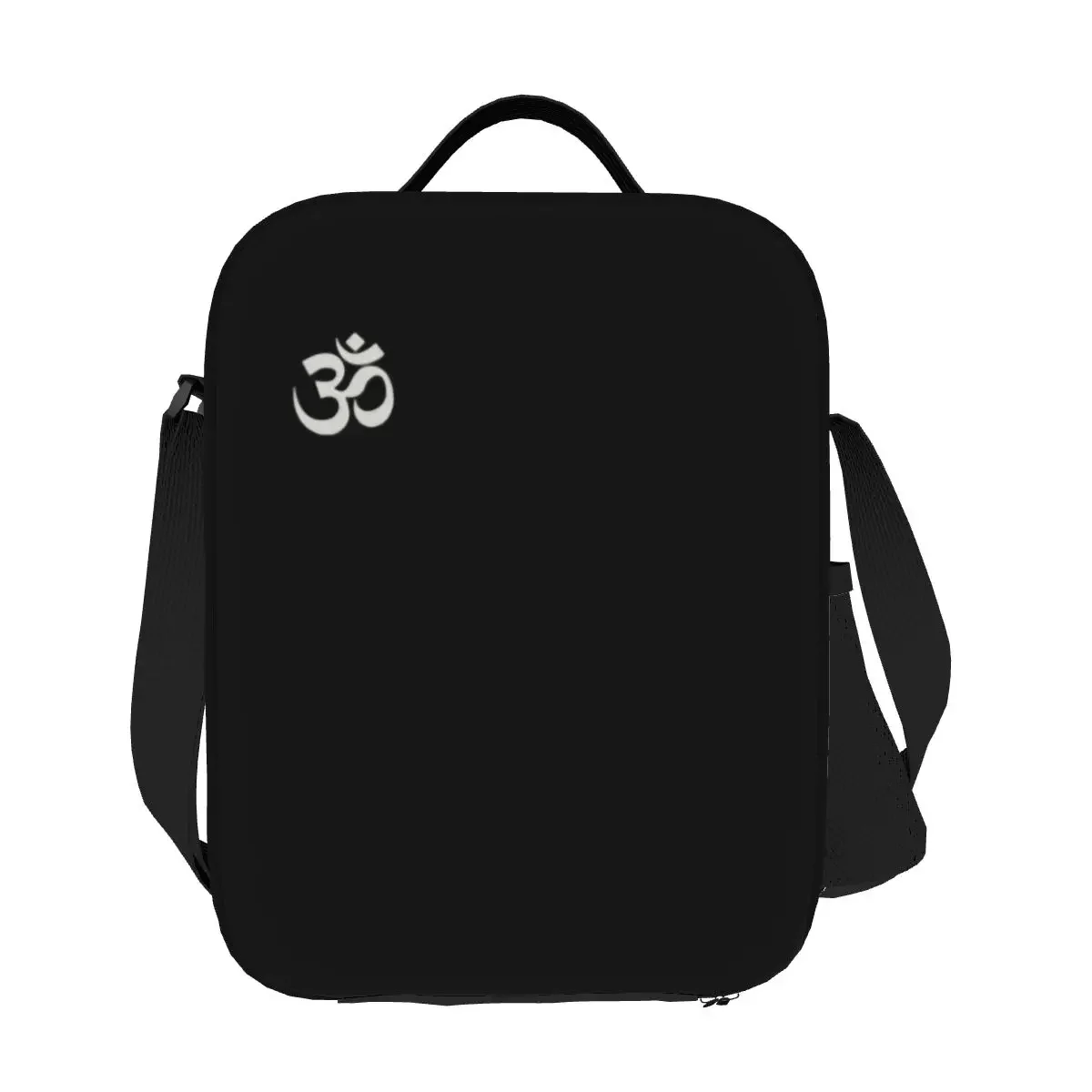 Om Symbol Insulated Lunch Bags for Work School Yoga Spiritual Meditation Buddhism Aum Resuable Thermal Cooler Lunch Box Children