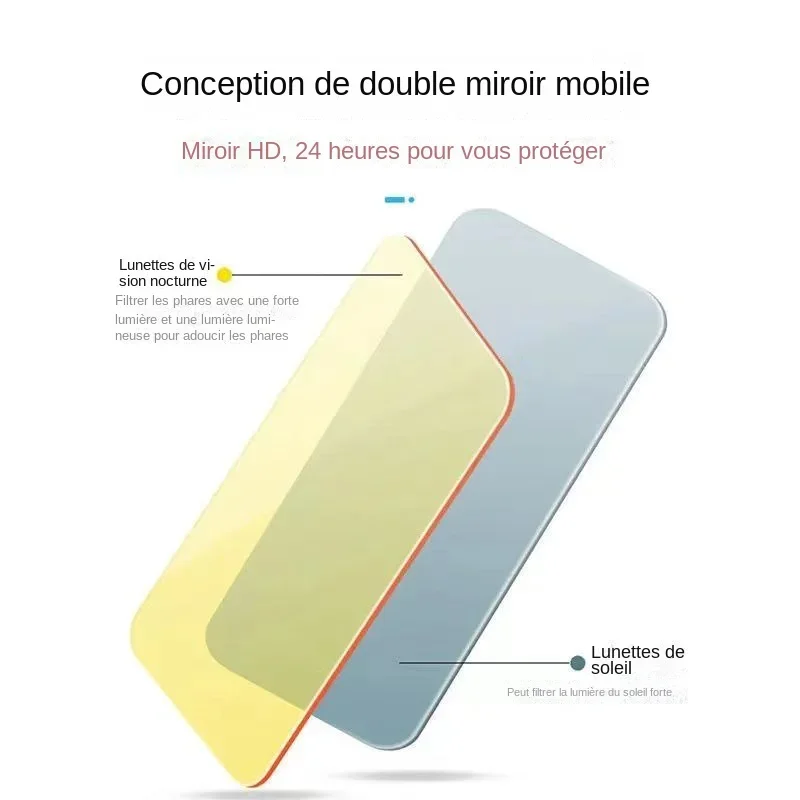 نظارات شمسية قابلة للطي للسيارة، نظارات شمسية مضادة للوهج، حماية من الأشعة فوق البنفسجية، نظارات خفيفة معززة للقيادة ليلاً ونهارًا #4