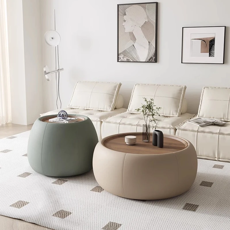 

Современный Офисный кофейный столик, деревянный кухонный центральный столик для гостиной, кофейный столик для хранения, роскошные украшения для дома