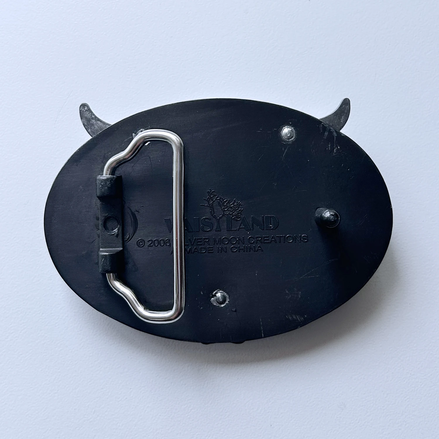 Vintage Style Western Rodeo Bull Belt Buckle BUCKLE-WT037
