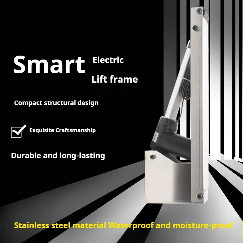 Remote Control Electric Cellar Hatch Opener Stainless Steel Hinge Basement Floor Automatic Lifting Motor