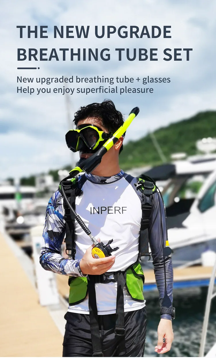 High Pressure Por- Aluminium Mini Scuba Diving Equipment Set 1L 2L Tank for Underwater Diving  Training