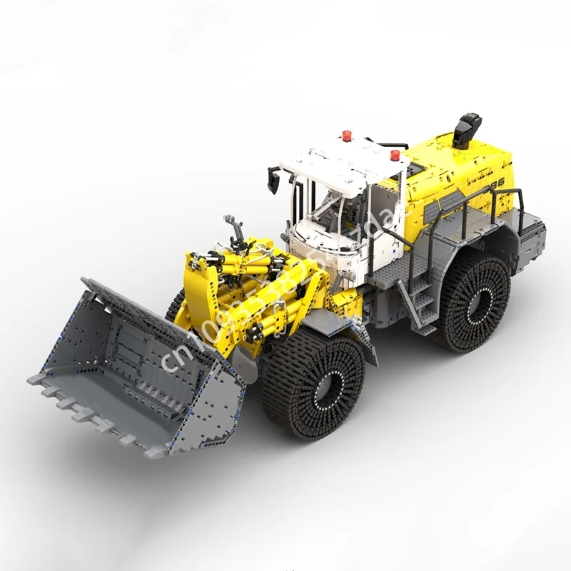 

12136 шт. MOC Liebherr Pro версия техническая модель строительные блоки архитектура сборка DIY детские рождественские подарки игрушка на день рождения