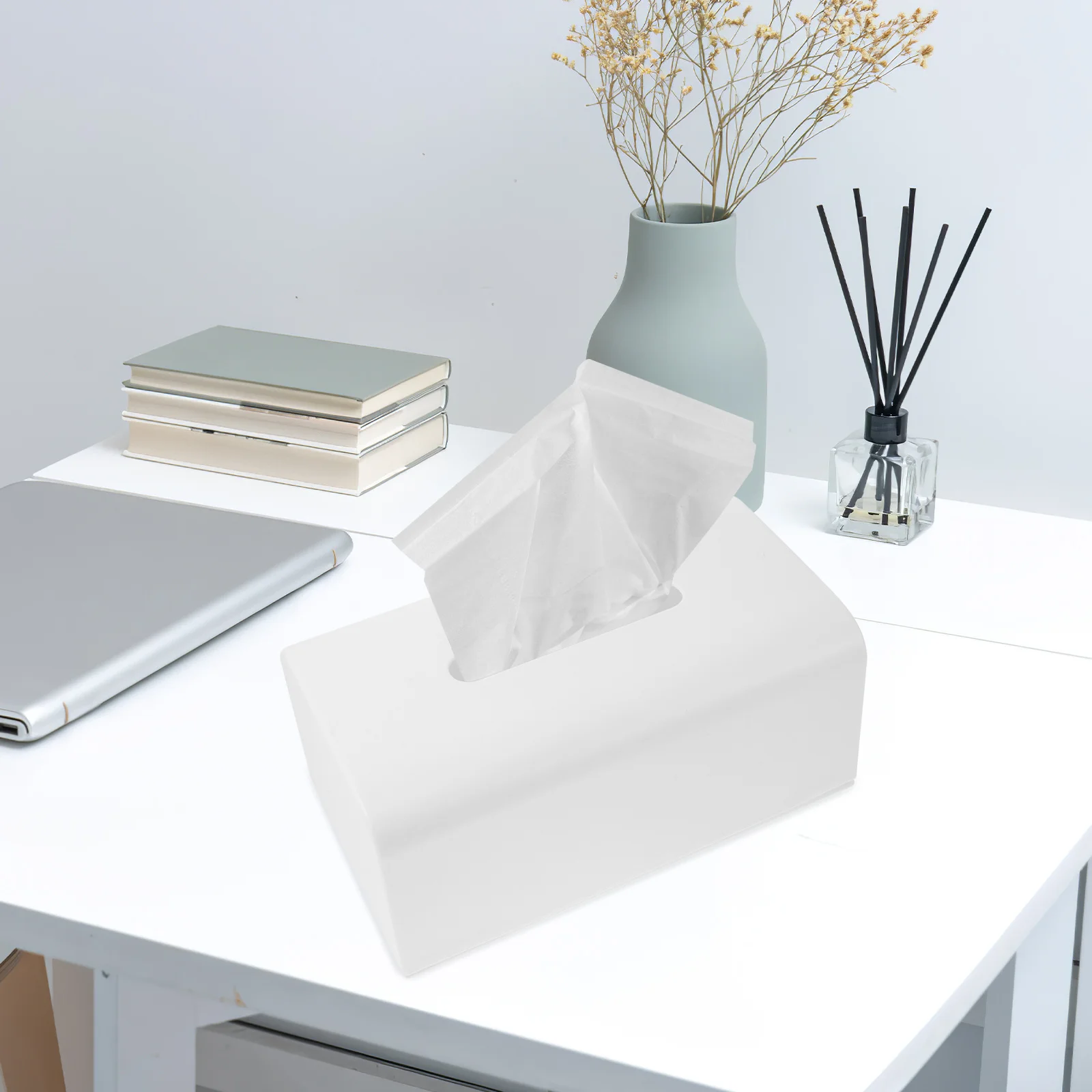 

1Pcs Plastic Tissue Box Paper Storage Case Car Home Napkin Organizer Container Car Plastic Tissue Box Paper Storage Case