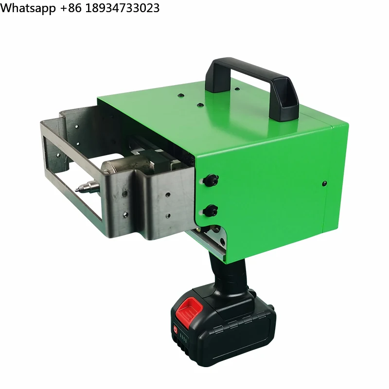 Faith Handheld Portable Lithium Battery Electric Metal Stainless Steel Chassis Number Dot Peen Pin Marking Engraving Machine