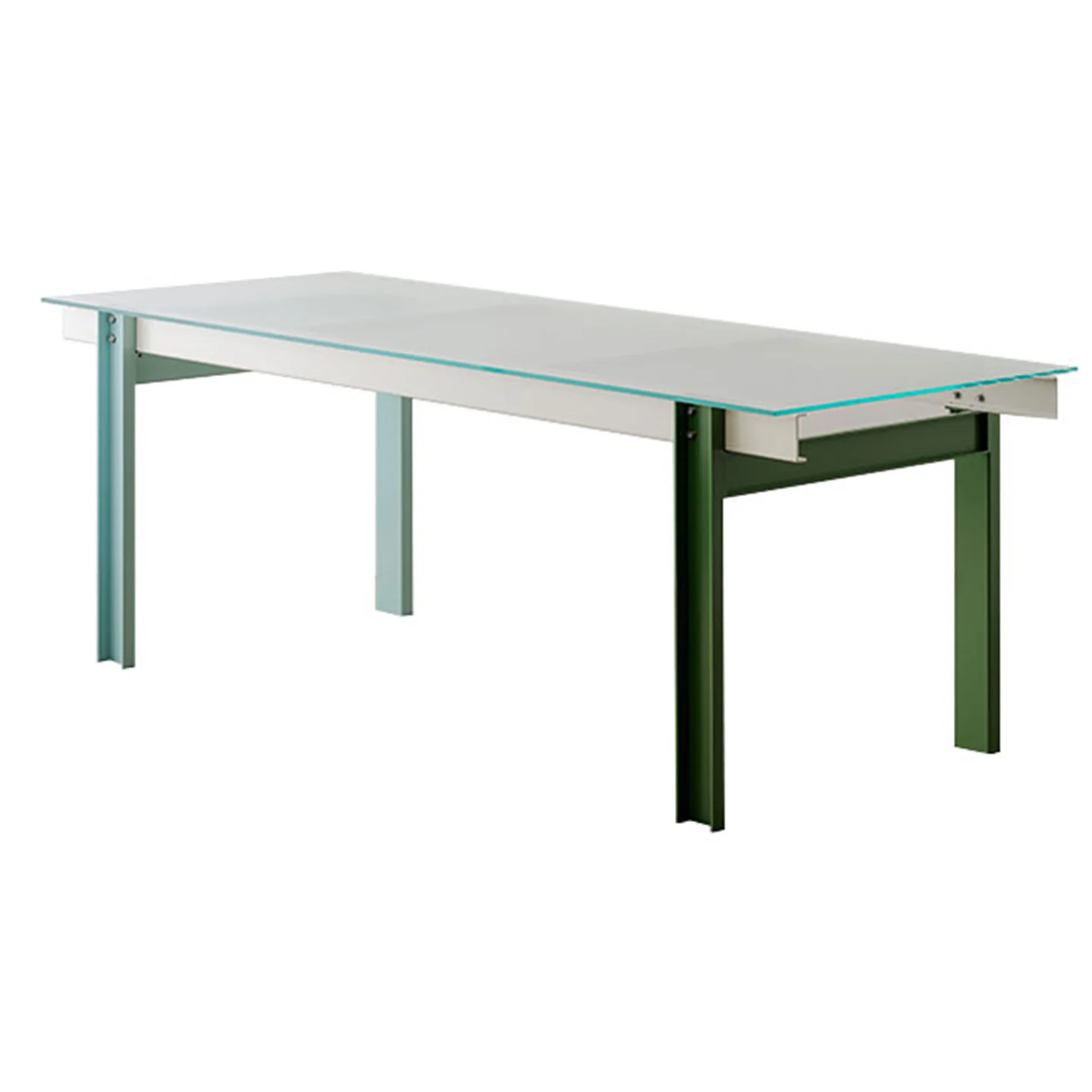 

Ultra-white glass desktop, color desk