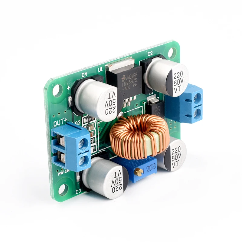 lm2587 High-power booster power board DC adjustable booster module 3V5V12V to 19V24V30V36V