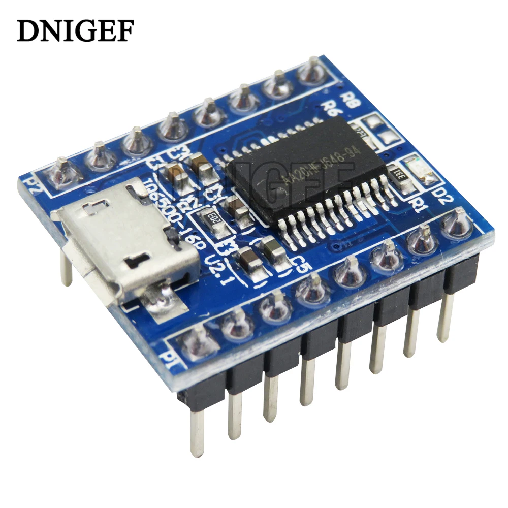 DNIGEF 1 PCS NEW JQ6500 Voice Sound Module USB Replace One to Five Way MP3 Voice Standard JQ6500 Voice Module 16M