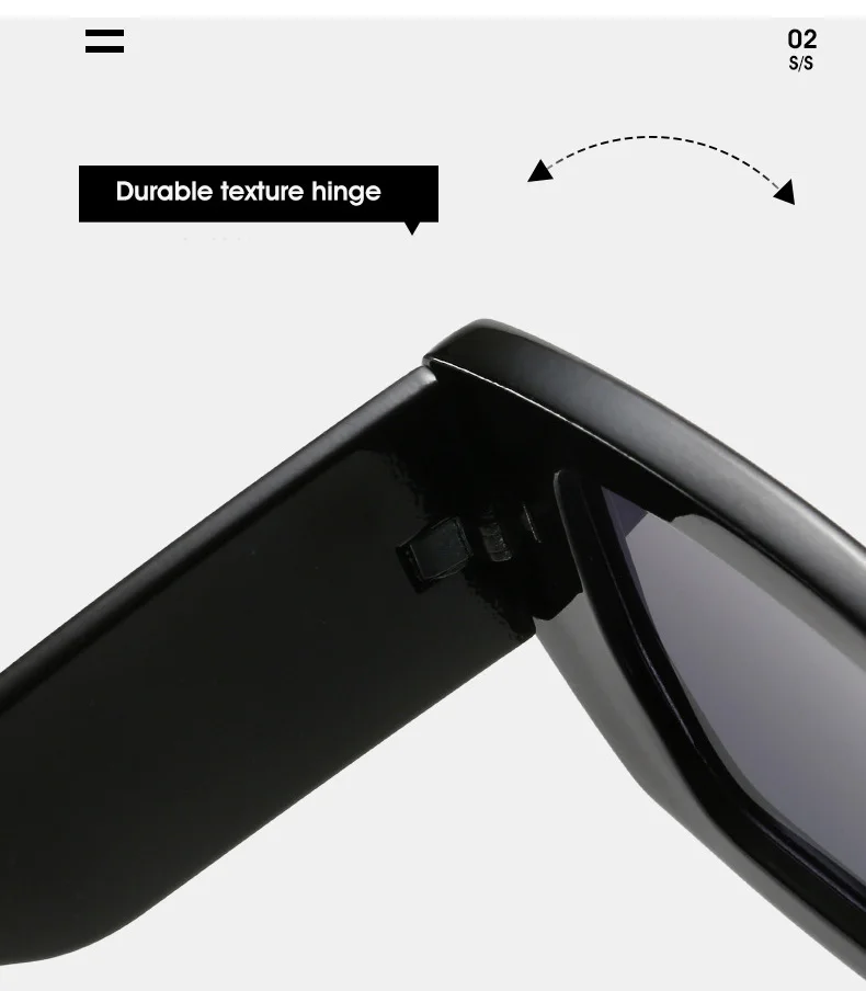 OEC-MANAGEMENT CPO Steampunk Platz Sonnenbrille Neue Frauen Männer Multicolor Punk Sonnenbrille Weibliche Übergroßen Fashion Shades Brillen UV400 – Detail 15