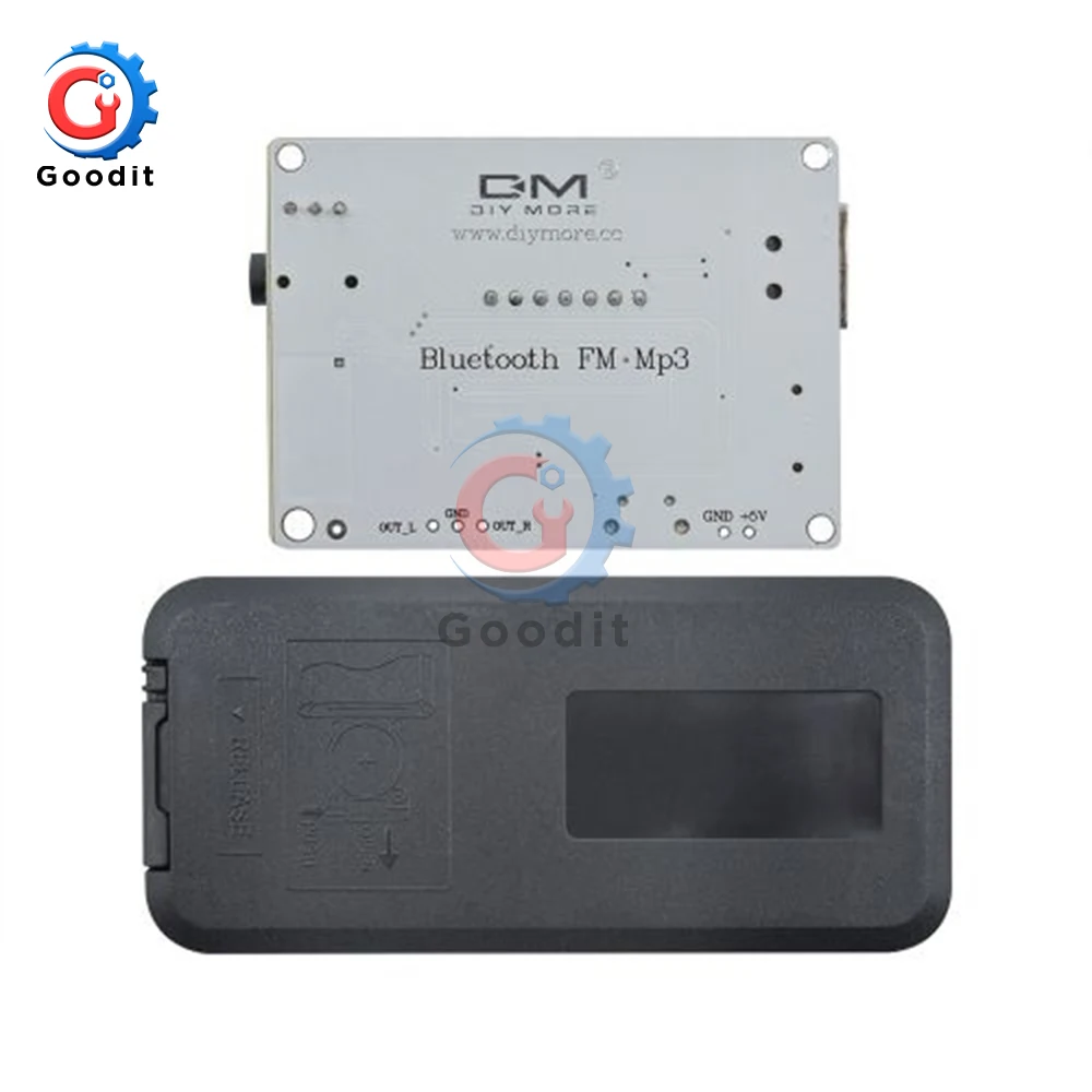 MP3 Decoder Board Decoding Player Module Bluetooth FM Radio USB TF Micro SD LCD Screen IR Infrared Remote Controller LED Digital