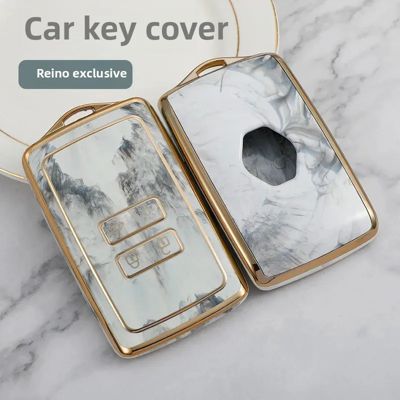 رائجة البيع للموسم غطاء مفتاح جديد لملحقات السيارات Dongfeng Renault Koleos حقيبة شل واقية مناسبة لسيارات رينو #2