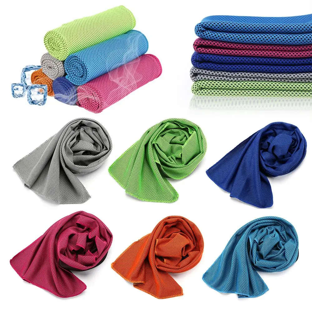 Travel Ultralight Gym Summer Microfiber Cooling Towel Yoga Running Rapid Cooling Sport Towel Ice Face Towel Quick-Dry