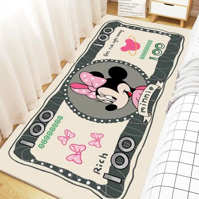 Disney Cartoon Dollar Rugs Bill Area Rugs Nonslip Carpet for Living Room Bedroom Floor Mat Bathroom Kitchen Hallway Doormat