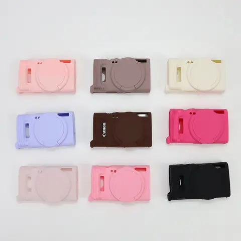 Digital Camera Bag For Canon IXY 650 Soft Silicone Case For PowerShot ELPH 360 HS Protective Cover For Canon IXUS 285 HS