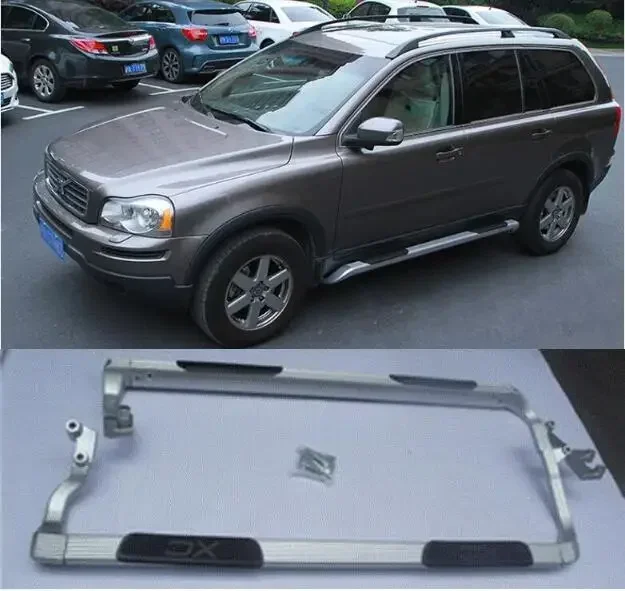 

New！ For VOLVO XC90 2003-2014 Aluminum Alloy Car Running Board Side Step Bar Guard Pedals