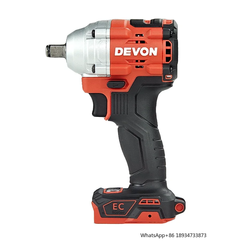 DEVON 5760-Li-20 بطارية ليثيوم خصم كبير مفتاح العزم مفتاح الطاقة تأثير لاسلكي 20 فولت عزم دوران عالي مفتاح كهربائي