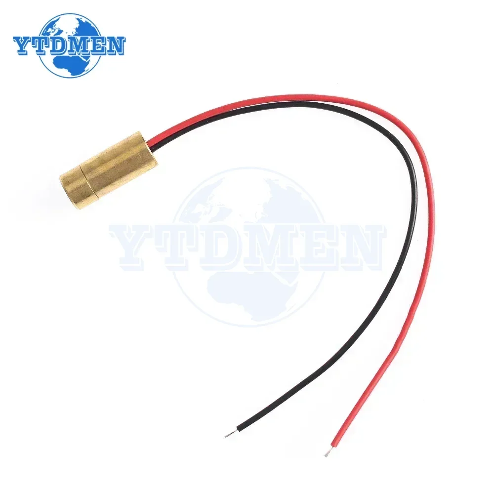 1/3/5 pz 650nm Diodo Laser 5mW Testa Laser 9mm 3 V Punto Rosso/Linea/Croce Testa di Rame Lasers Modulo Diodo Croce Classe Industriale