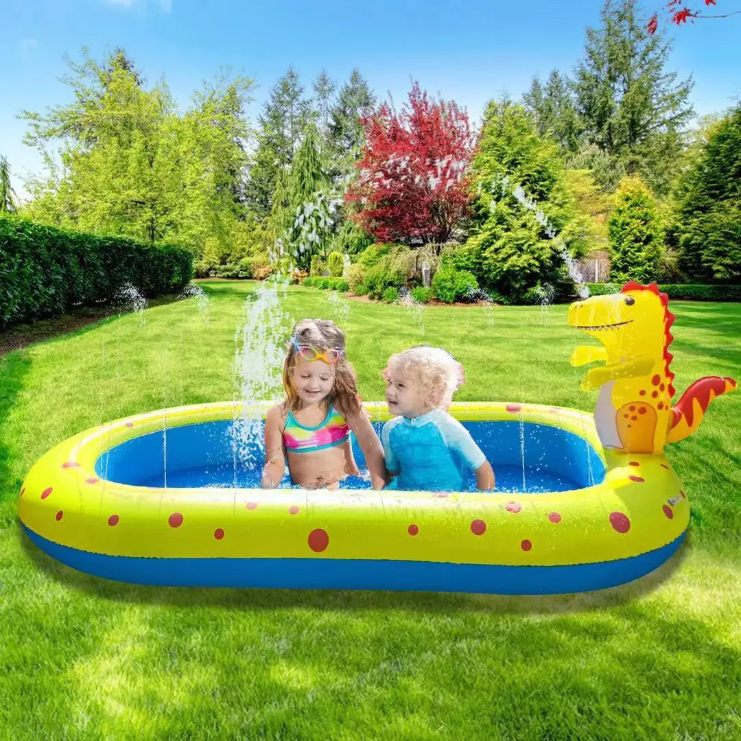 

Pool Inflatable Sprinkler Swimming Pool Inflatable Swimming Paddling Removable Pool Summer Large Pools For Family