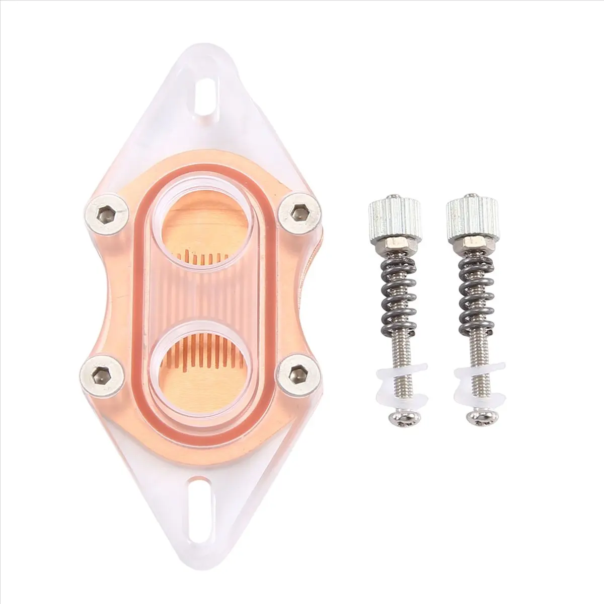 A72Z CPU Water Cooling Block Cooler Acrylic Transparent South Bridge Northbridge Block for Computer CPU Block
