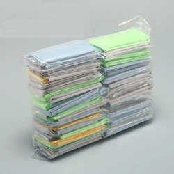 50pcs 15*15cm Individual Packaging Eyeglasses Chamois Glasses Cleaner Microfiber Cleaning Cloth Lens Phone Screen Wipes