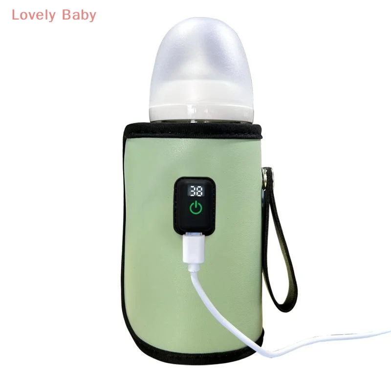 【BBS】1 Set 7 Pengatur Suhu Tas Penghangat ASI Terisolasi Penghangat Botol Susu Pengisi Daya USB Selongsong Pemanas Penghangat Susu