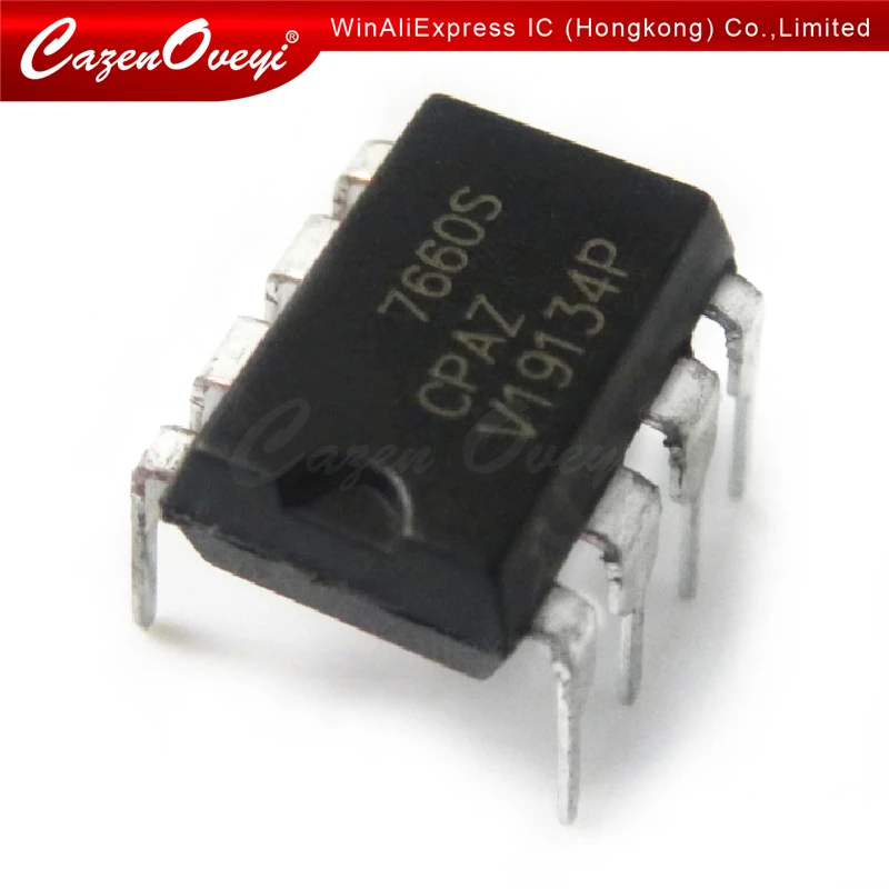 10pcs/lot ICL7660SCPAZ ICL7660SCPA ICL7660CPA ICL7660S ICL7660 DIP-8 In Stock