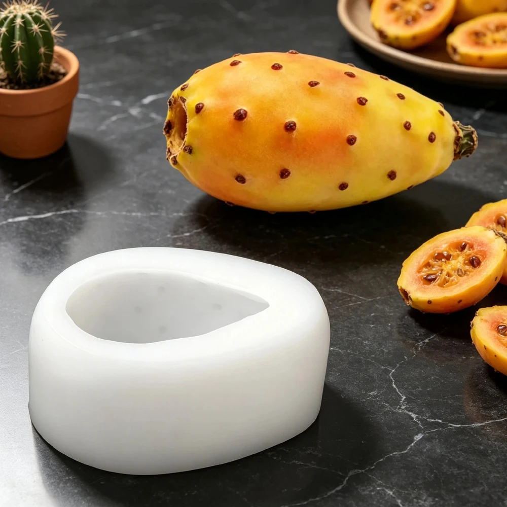 Food Grade Silicone Single-Cell Artificial Cactus Shape Mold Chocolate Mousse Cake Jelly Pudding Dessert Baking Mould