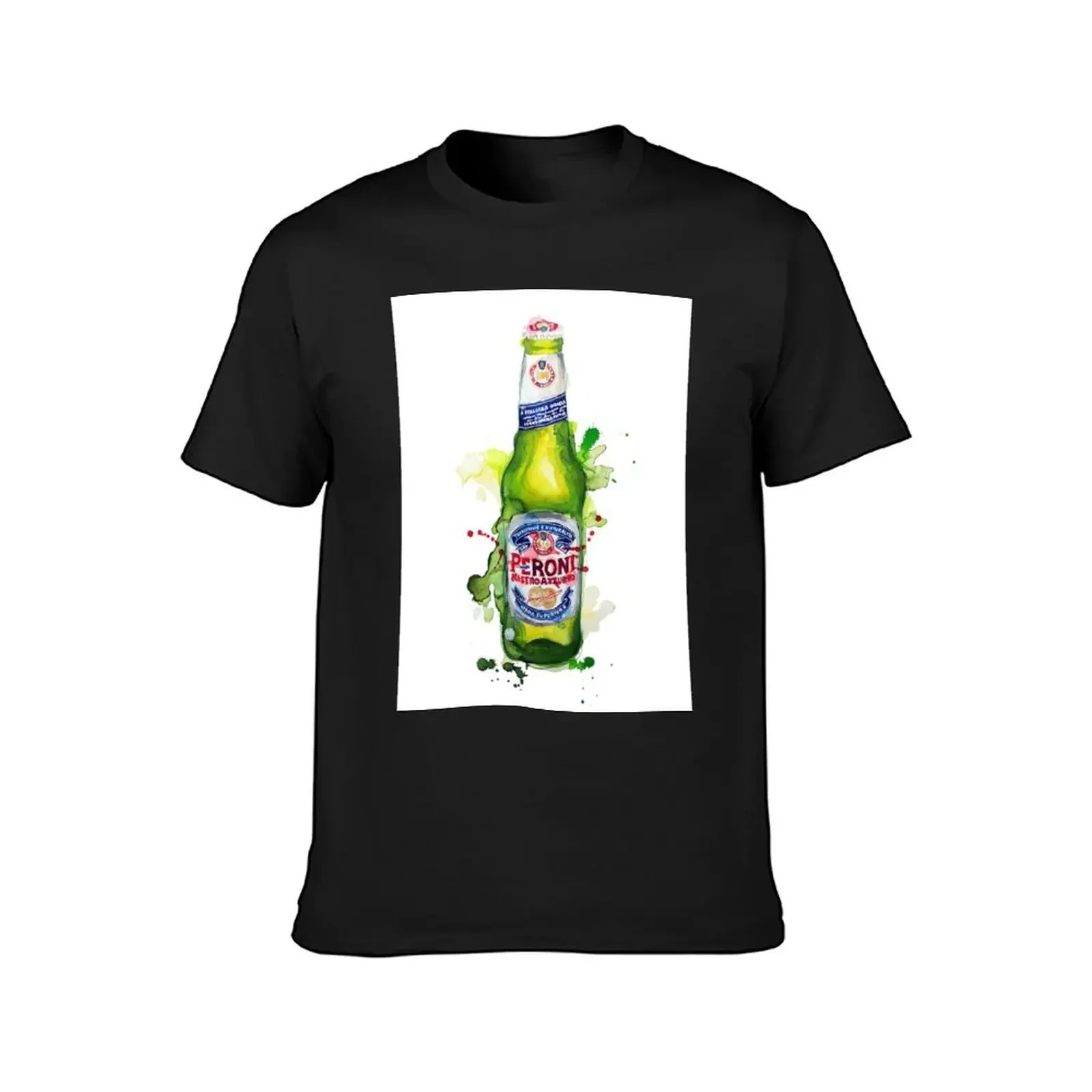 Peroni T-Shirt kawaii clothes customizeds slim fit t shirts for men