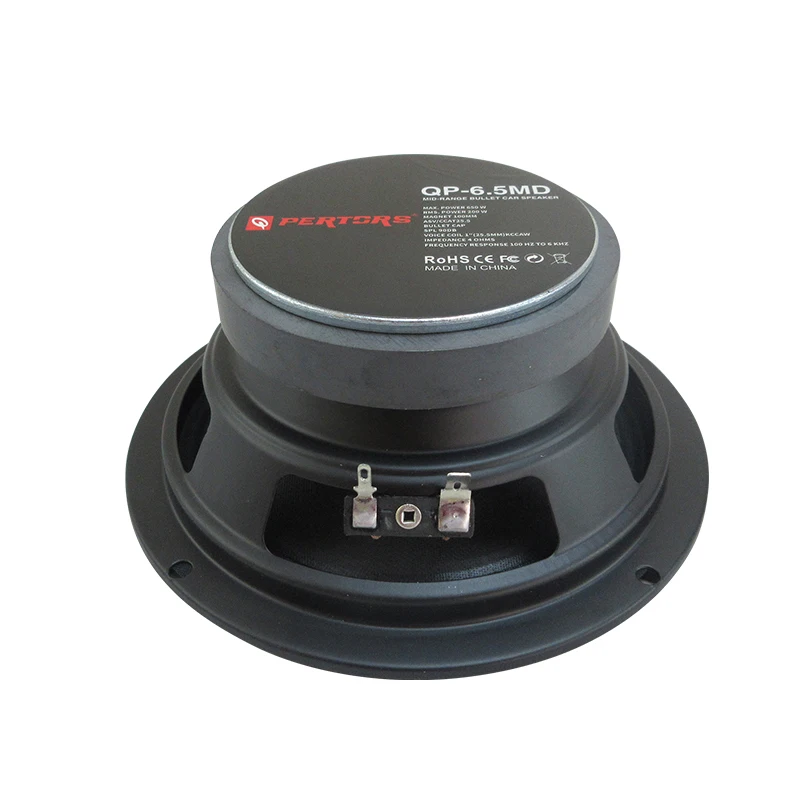 6.5 inch Car Stereo Mid Range Woofer Integrated Vehicle Speaker 650W, 4 ohm Mid-bass Suitable for Car Audio Modification
