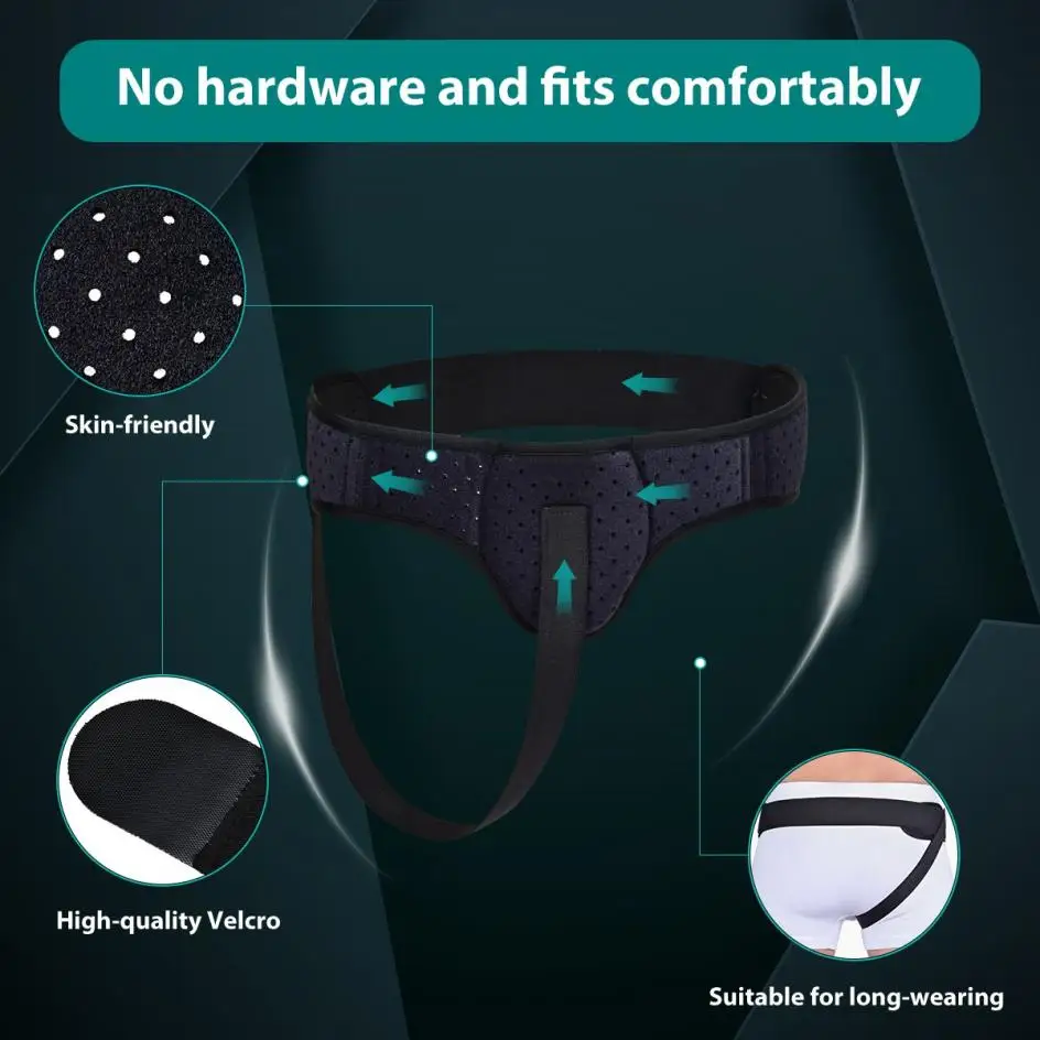 حزام الفتق الإربي للبالغين لحزام تثبيت غاز الفتق المائل بغاز الأمعاء الدقيقة