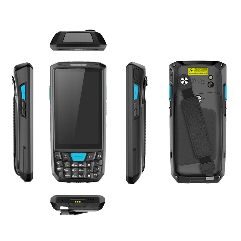 CHWEIDRugged PDA Android 13 OS Touch Screen 4G+64G 2D Barcode Scanner 4G Lte NFC IP66 Handheld Data Collector Terminal