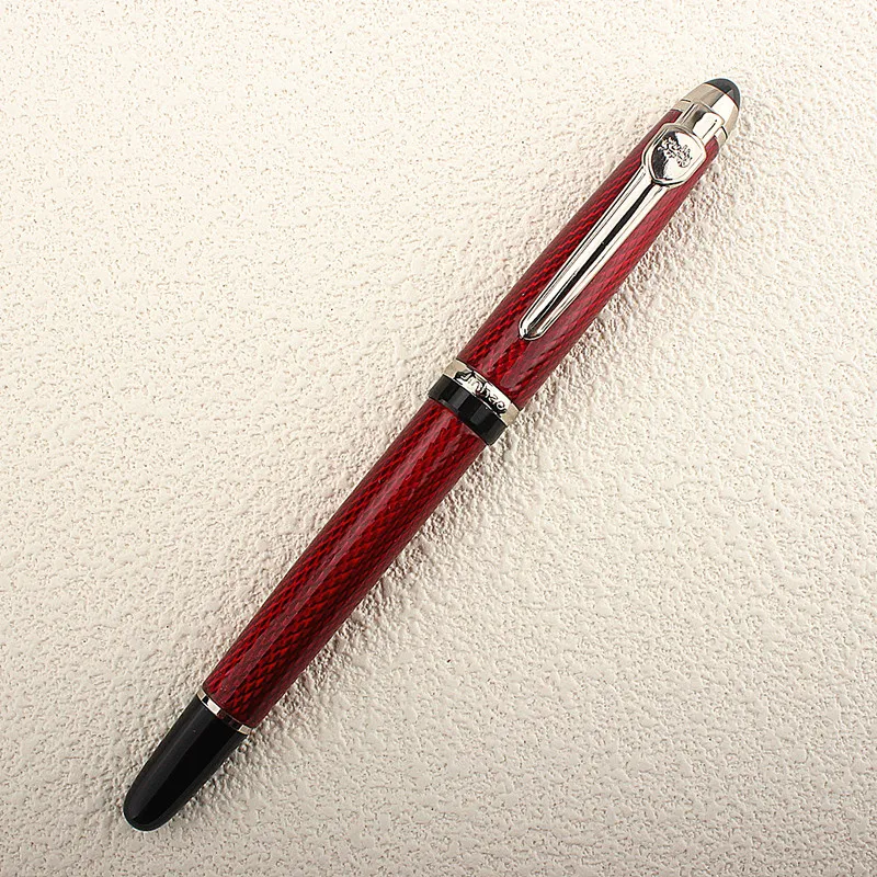 

JINHAO163 Red Colors Student Office Fountain Pen School Stationery Supplies Ink Pens