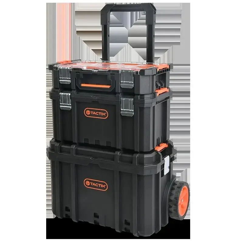 for Mechanic Hard Carry Case Automotive Mechanical Workshop Tools Profesional Organizer Tool Boxes Storage Tool Boxes on Wheels