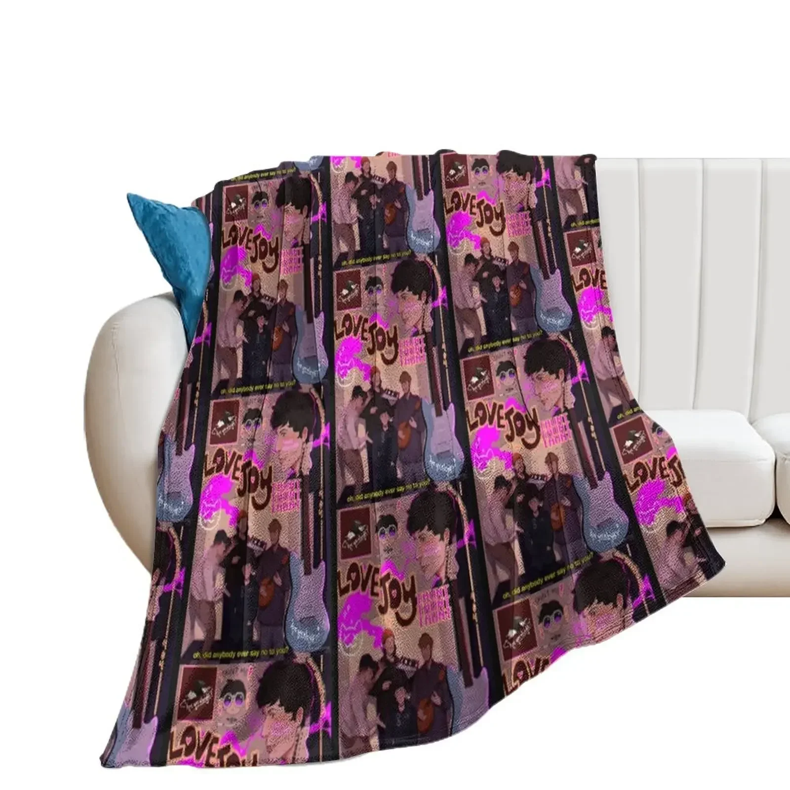 Lovejoy band Throw Blanket blankets and throws Sofa Throw Blankets