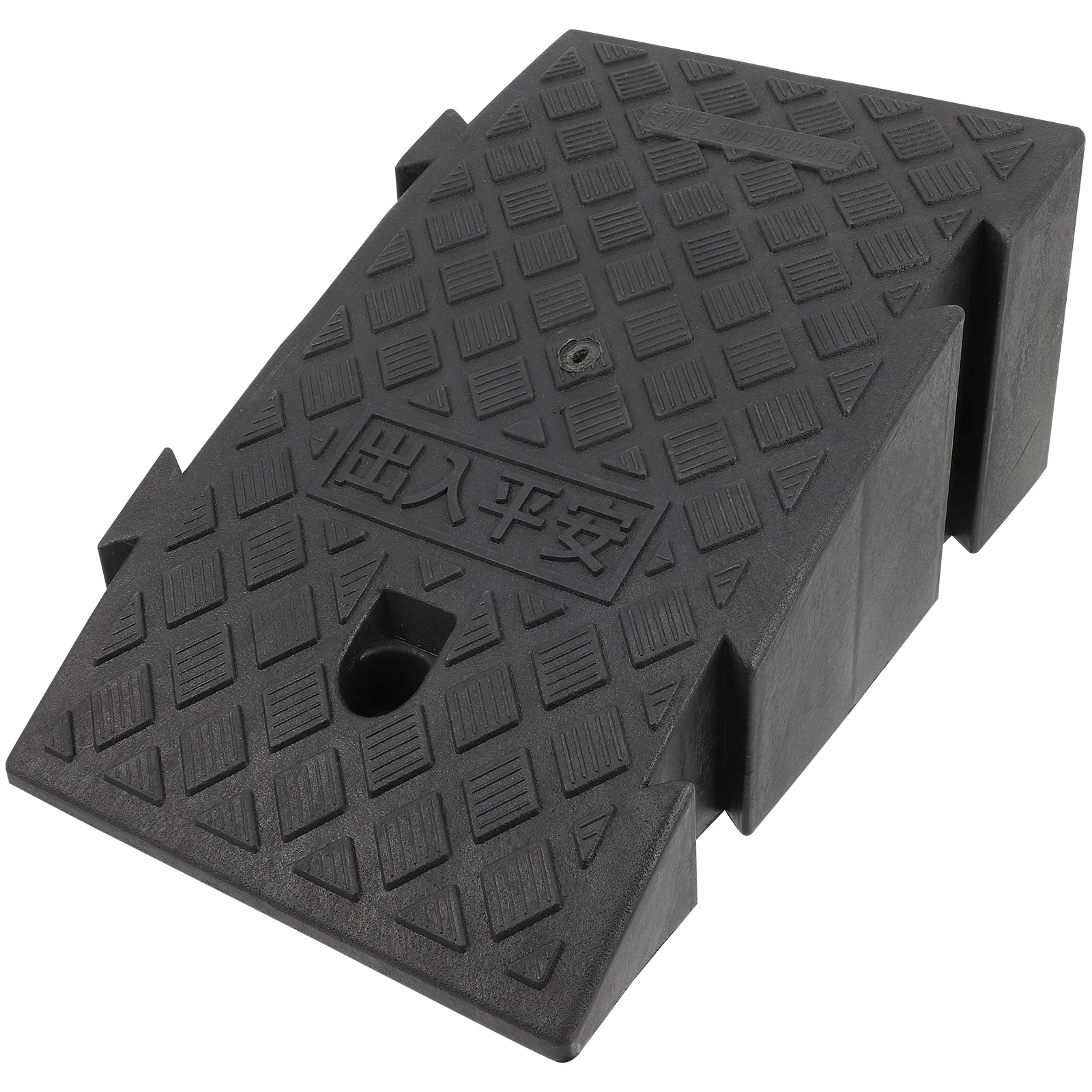 

Premium Plastic Slope Pad for Cars Lightweight Portable Mat Outdoor Use Durable Diamond Texture Non-Slip Car for Lawnmower