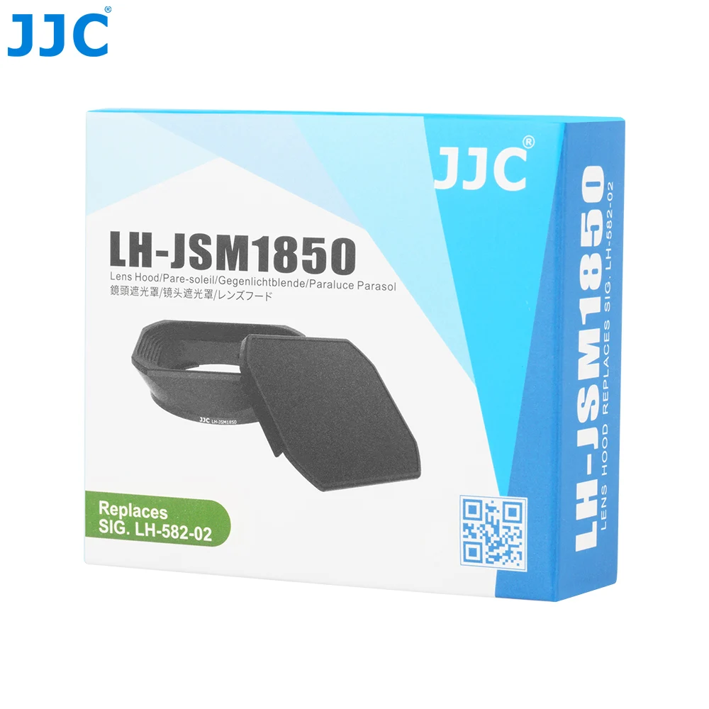 JJC Lens Hood Replaces Sigma LH-582-02 lens hood Hood Reversible Lens Hood, For Sigma 18-50mm F2.8 Lens Hood Sigma18-50 F2.8 DC